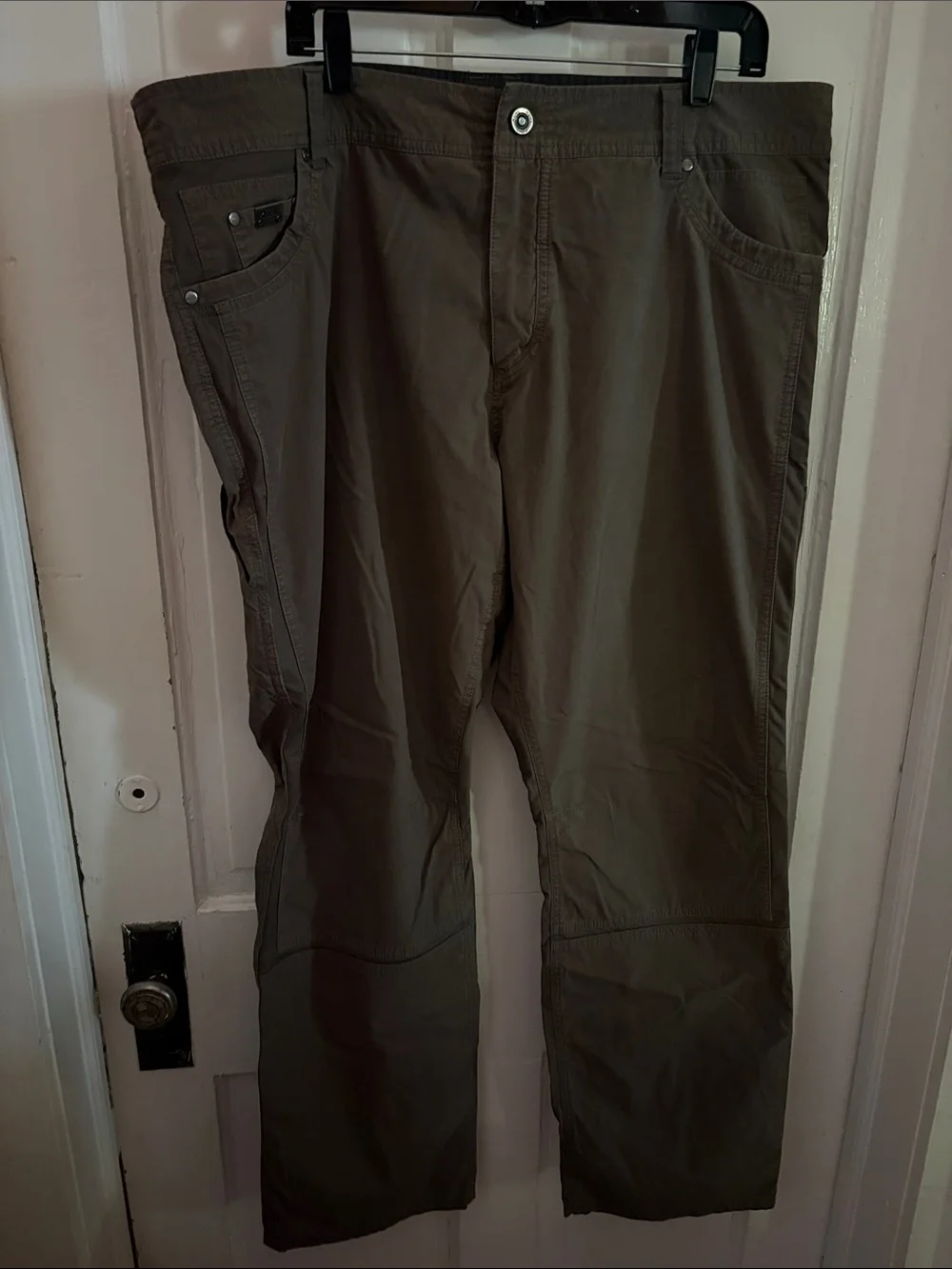 Kuhl Men's Cargo Pants in Dark Olive Green